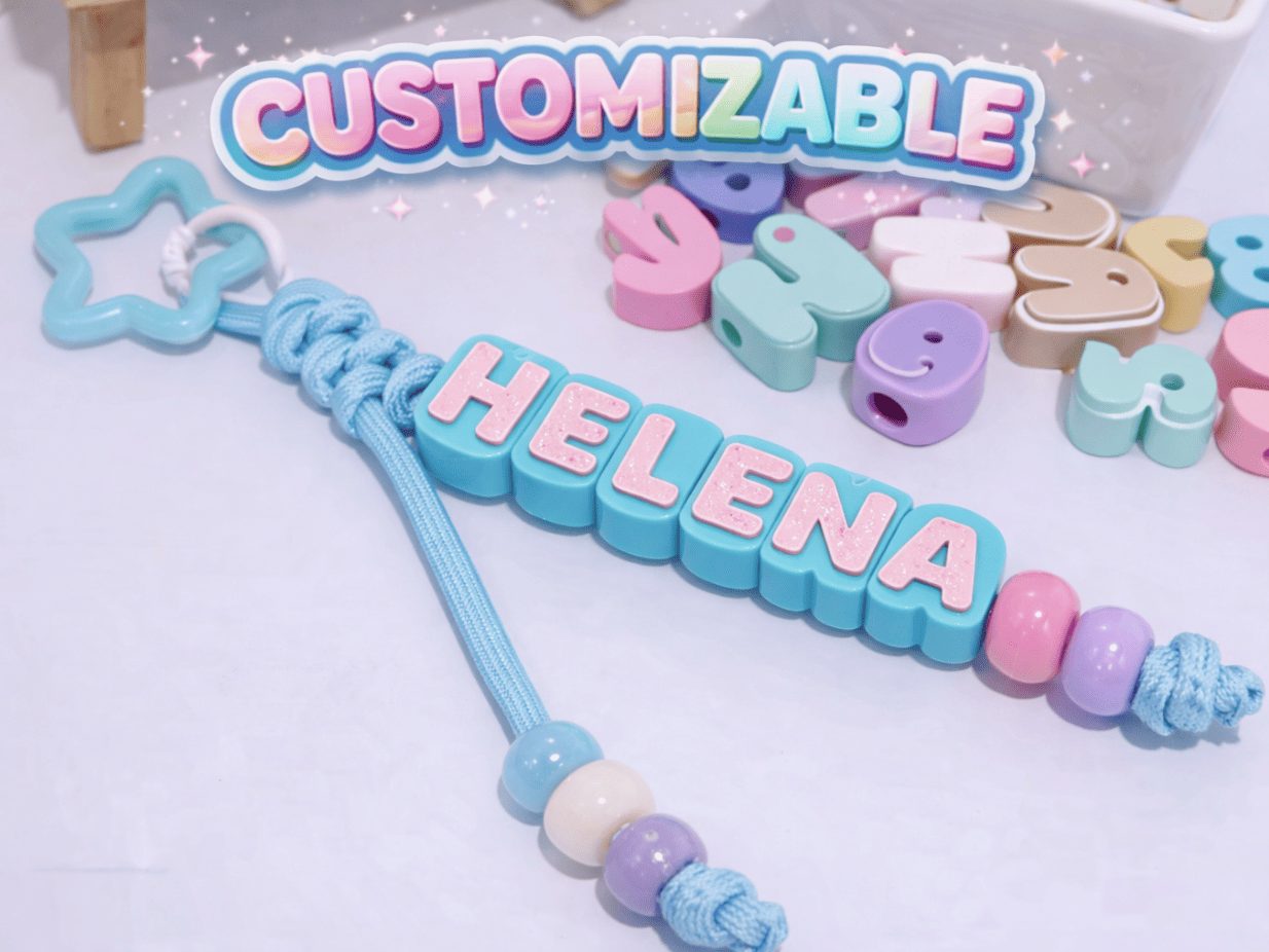3d print cute little things for spring and summer_letter beads